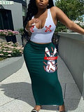 Women's Sexy Printing 2-Piece Set